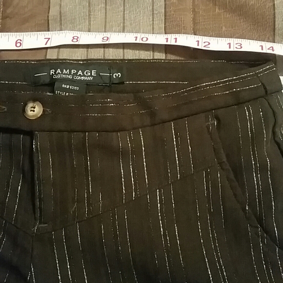 Rampage brown gold pinstripe suit - Picture 8 of 8